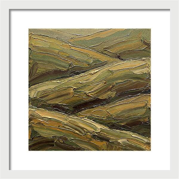 Rolling Hills In Earthy Tones