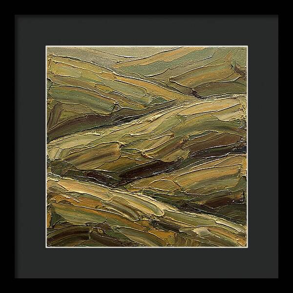 Rolling Hills In Earthy Tones