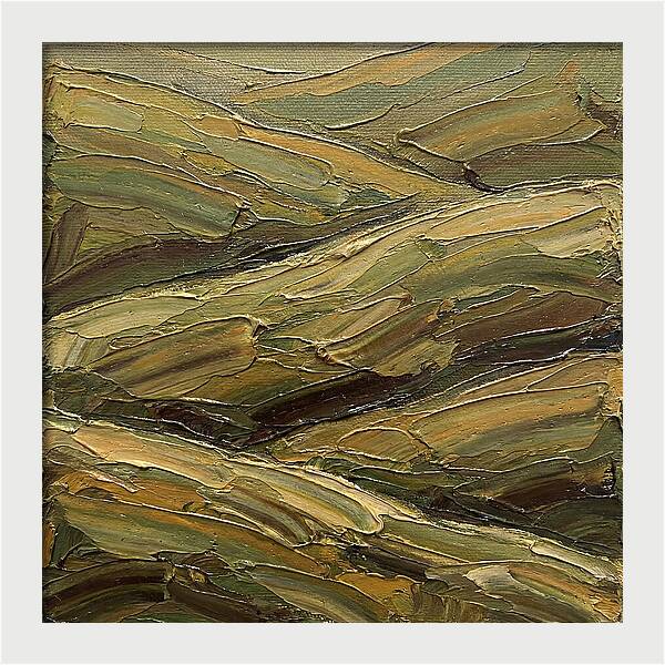 Rolling Hills In Earthy Tones