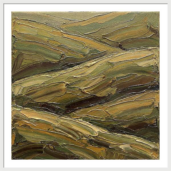 Rolling Hills In Earthy Tones