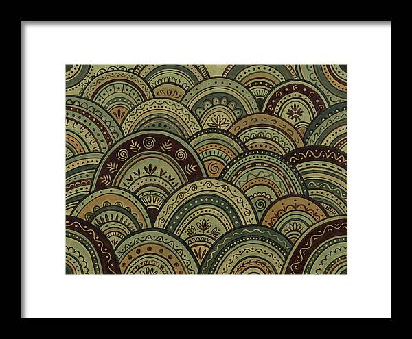Rolling Hills In Folk Style