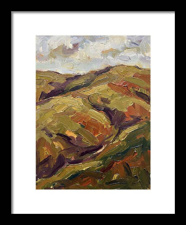Rolling Hills In Plein Air