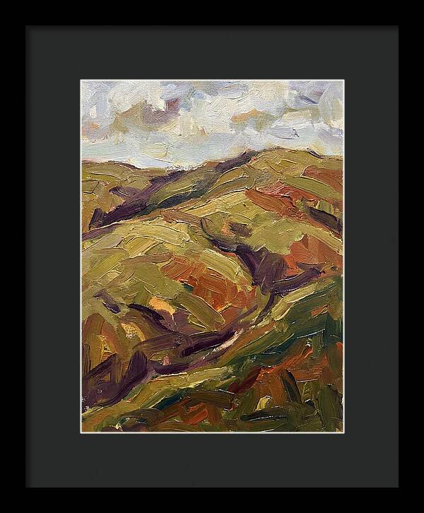 Rolling Hills In Plein Air