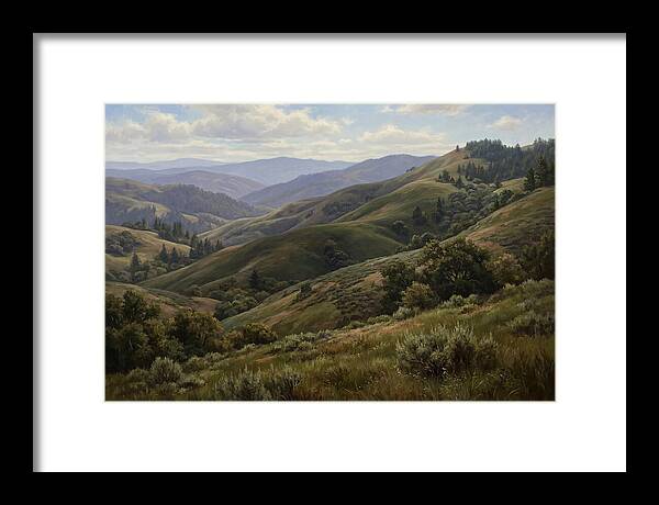 Rolling Hills In Realism