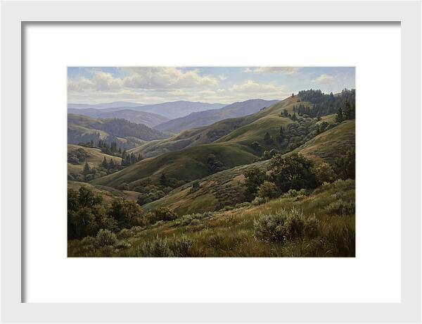 Rolling Hills In Realism