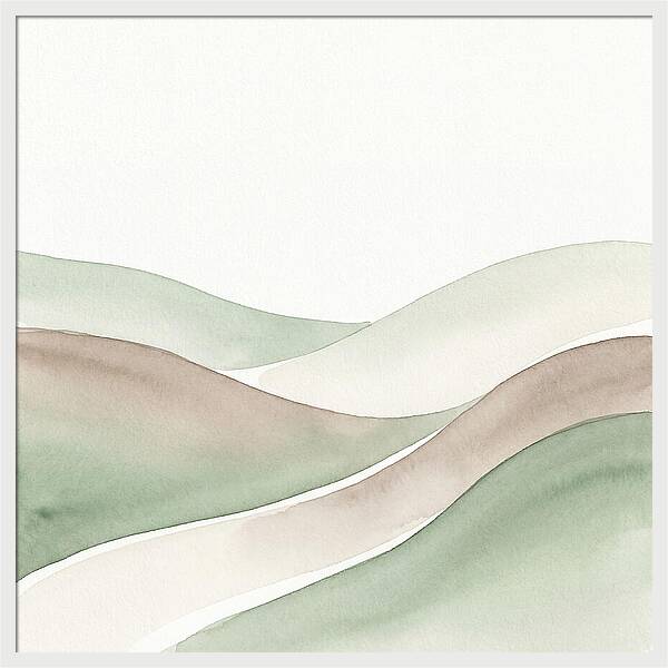 Rolling Hills In Soft Tones
