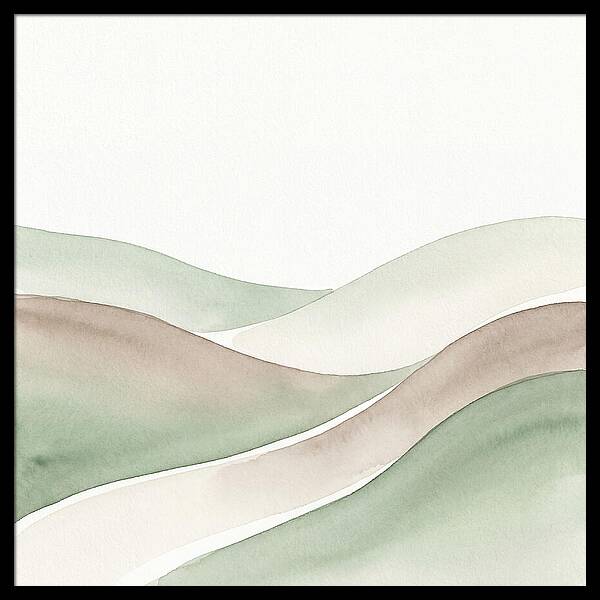 Rolling Hills In Soft Tones