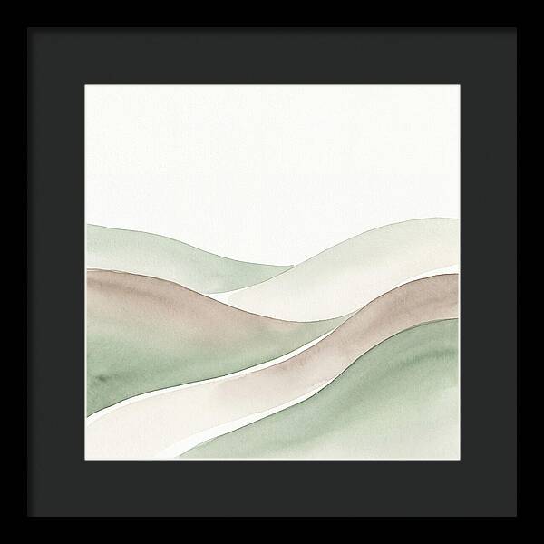 Rolling Hills In Soft Tones