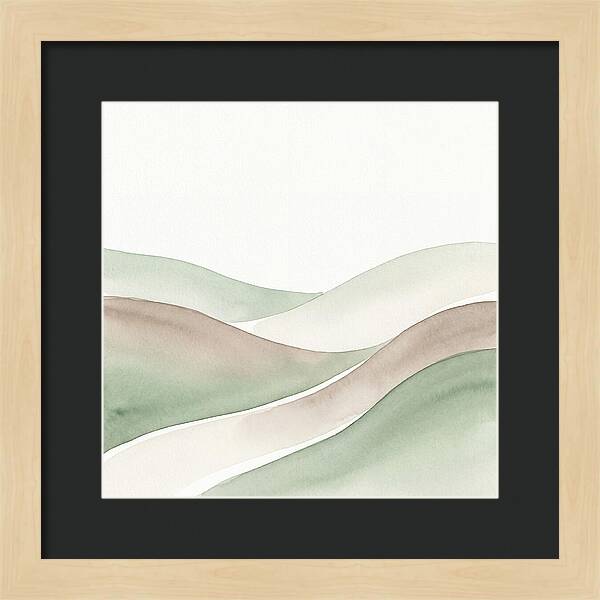 Rolling Hills In Soft Tones