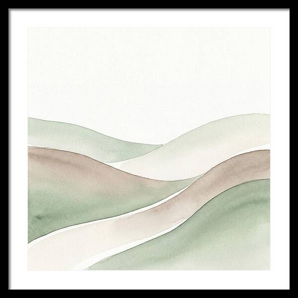 Rolling Hills In Soft Tones