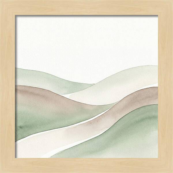 Rolling Hills In Soft Tones