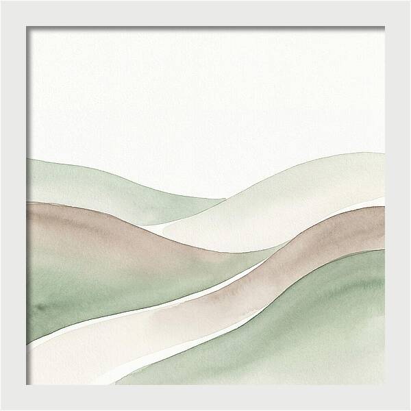 Rolling Hills In Soft Tones