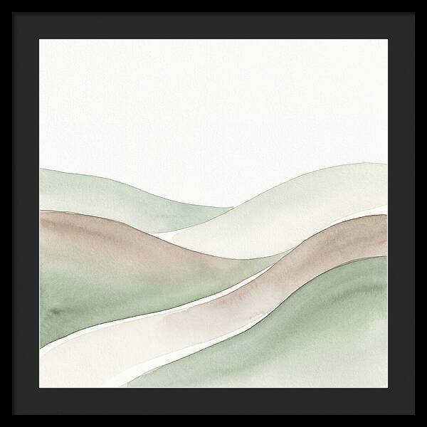 Rolling Hills In Soft Tones