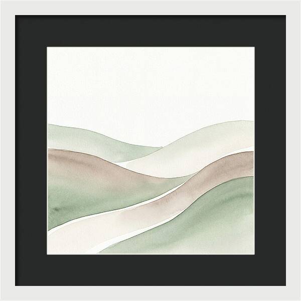 Rolling Hills In Soft Tones