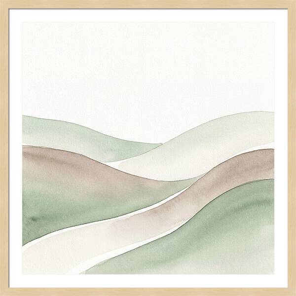 Rolling Hills In Soft Tones