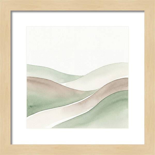 Rolling Hills In Soft Tones
