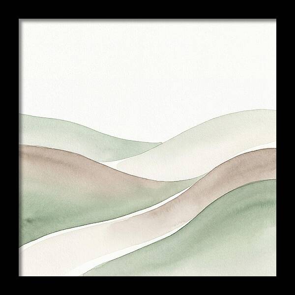 Rolling Hills In Soft Tones