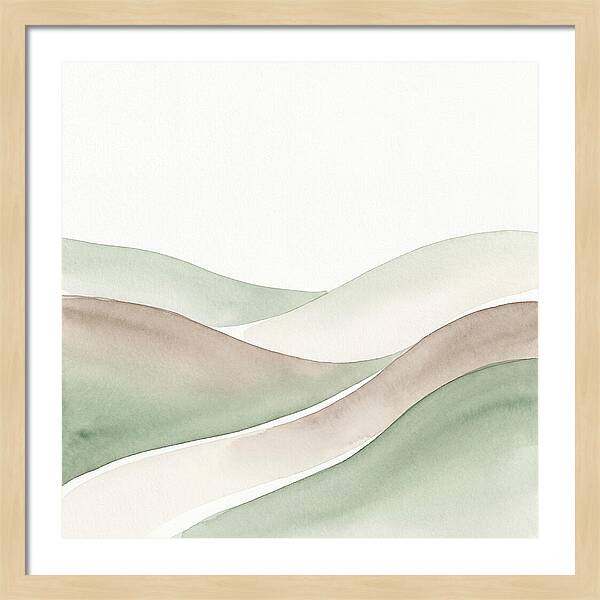 Rolling Hills In Soft Tones