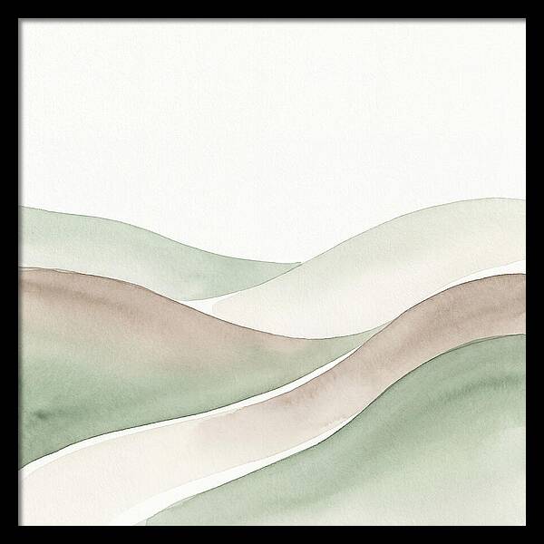 Rolling Hills In Soft Tones