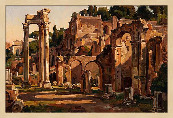 Roman Forum Ruins