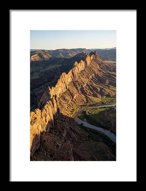 Roman Nose Ridge At Sunset
