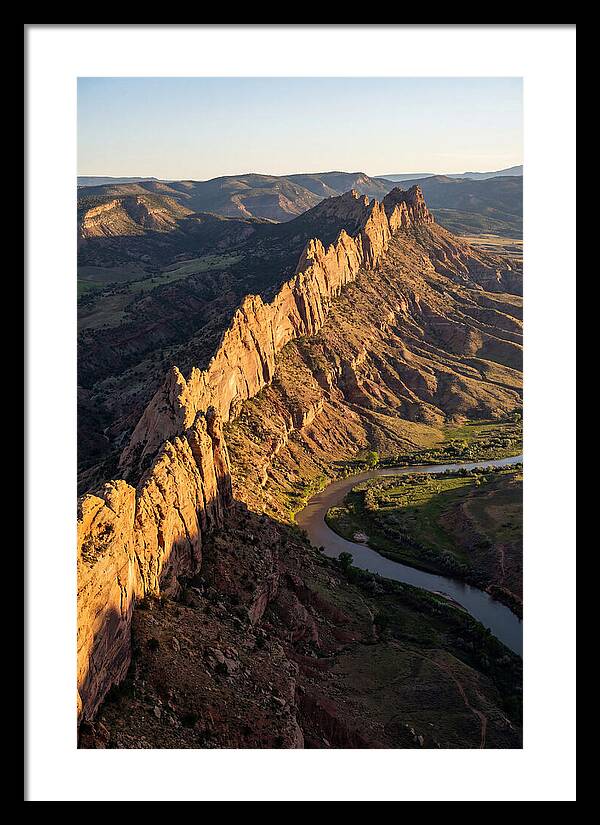 Roman Nose Ridge At Sunset