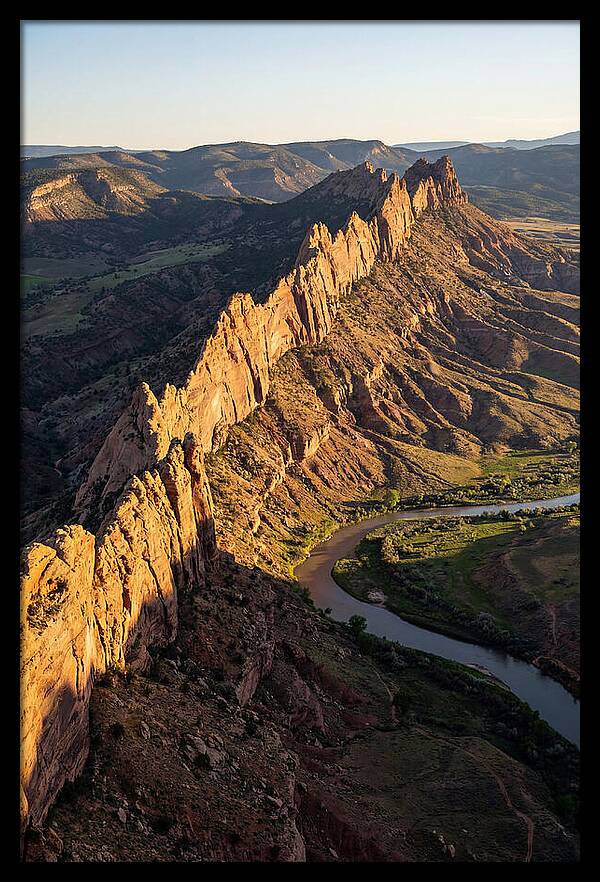 Roman Nose Ridge At Sunset