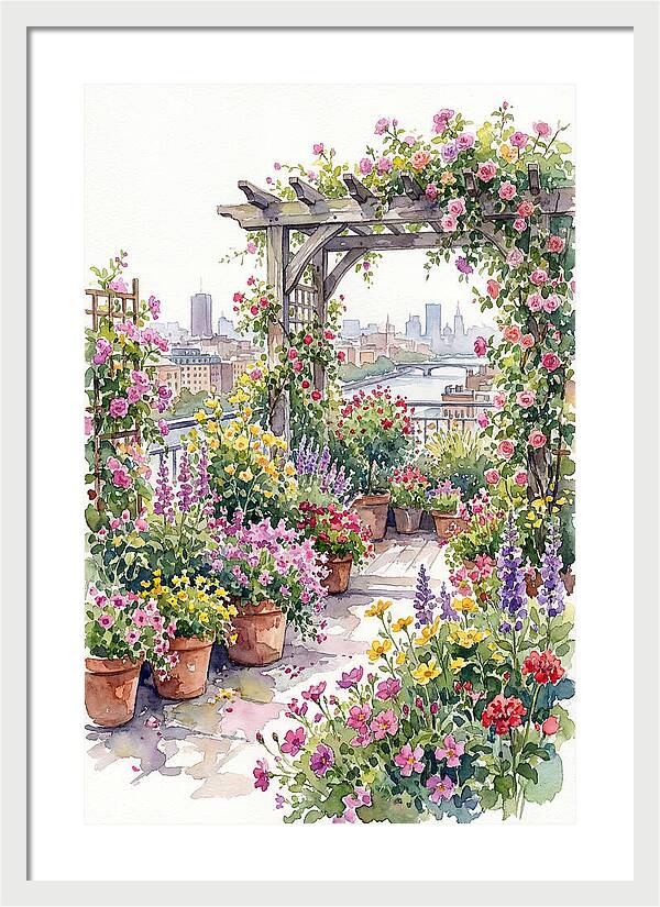 Rooftop Garden Bliss