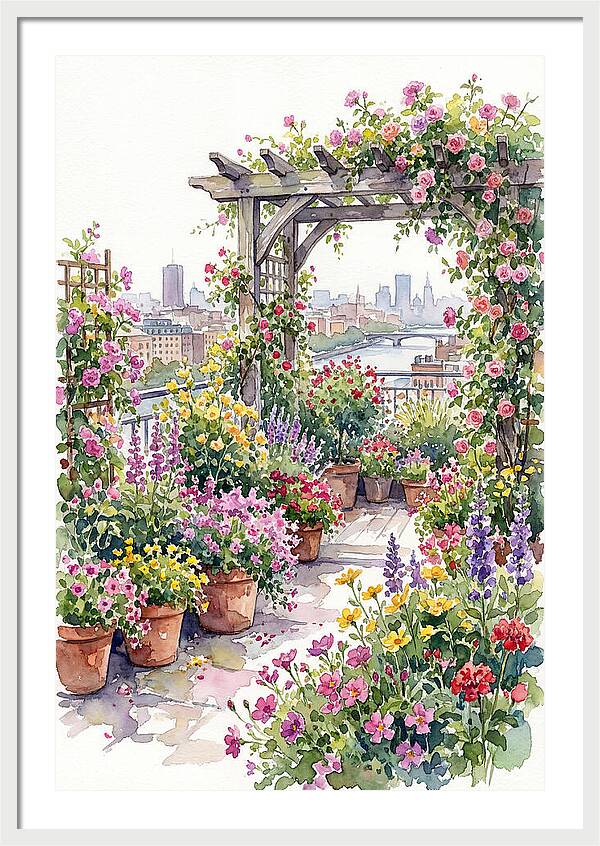 Rooftop Garden Bliss