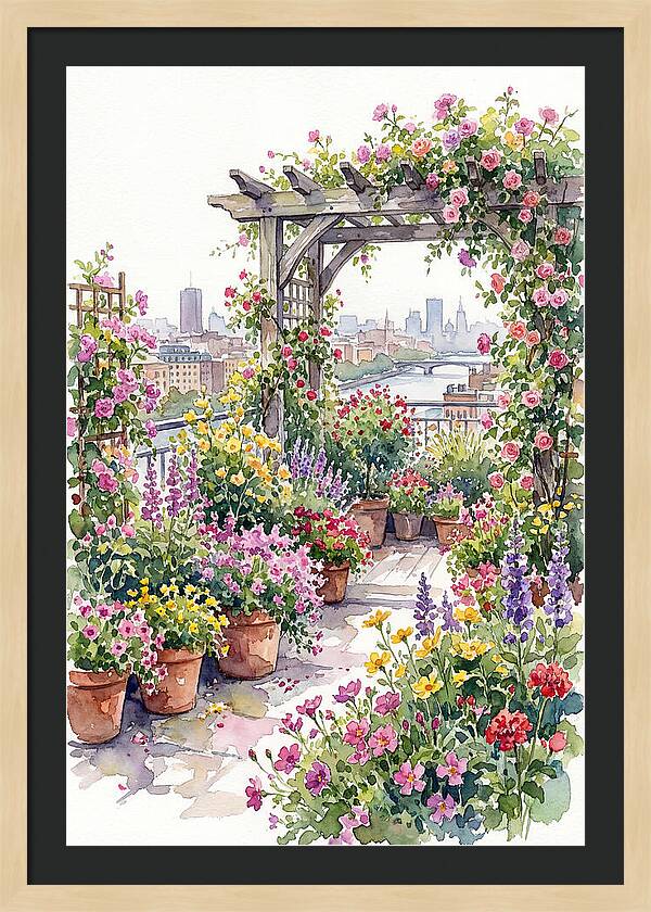 Rooftop Garden Bliss