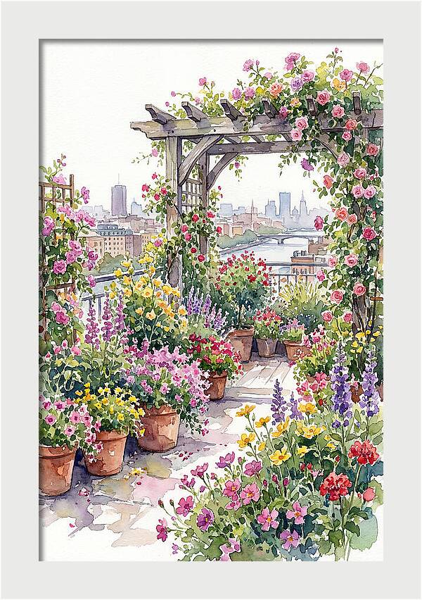 Rooftop Garden Bliss