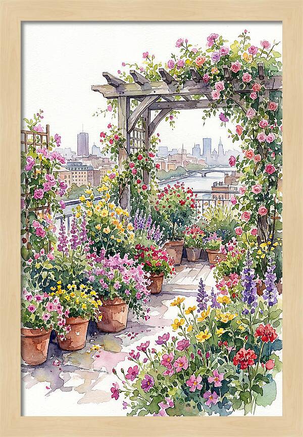 Rooftop Garden Bliss