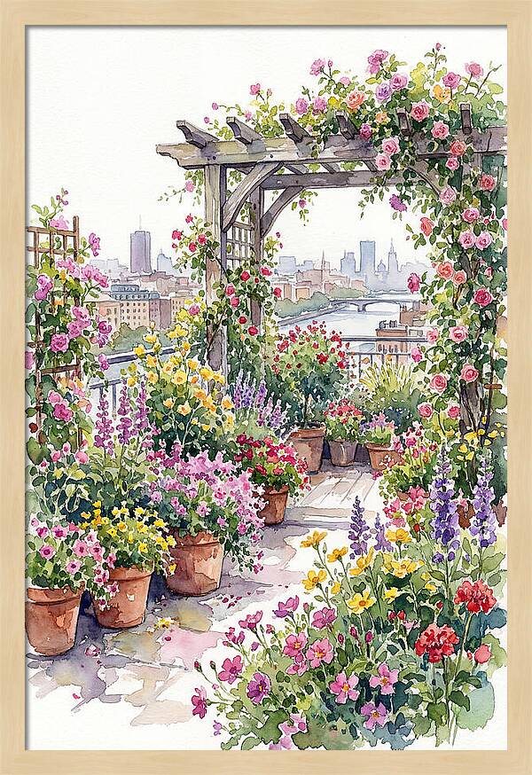 Rooftop Garden Bliss
