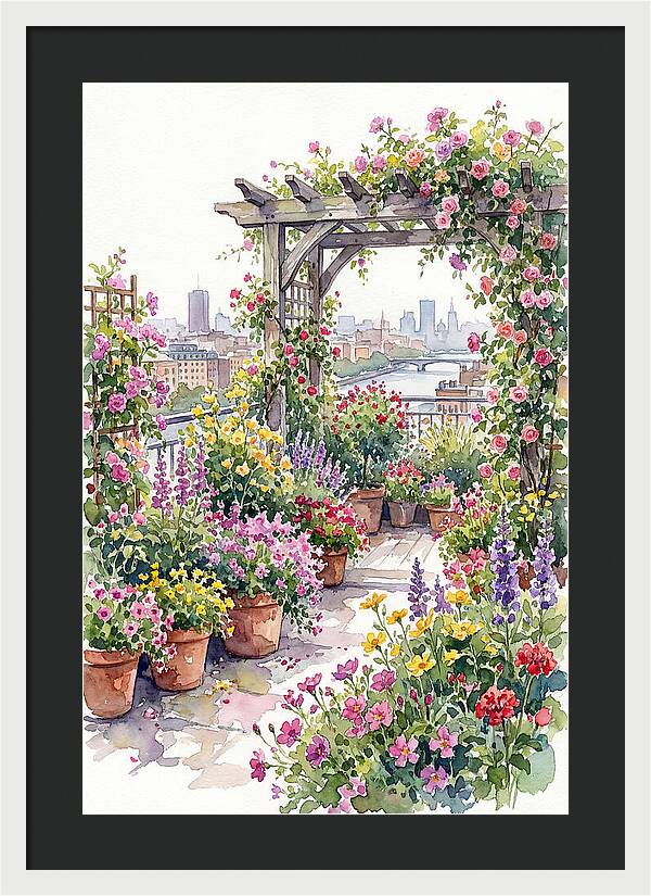 Rooftop Garden Bliss