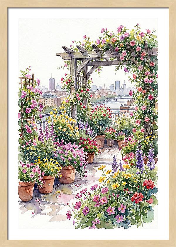 Rooftop Garden Bliss