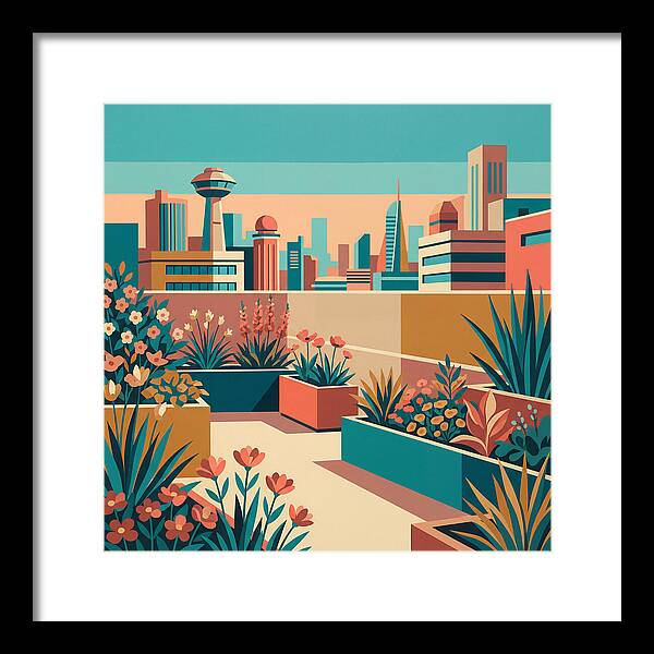 Rooftop Garden Oasis