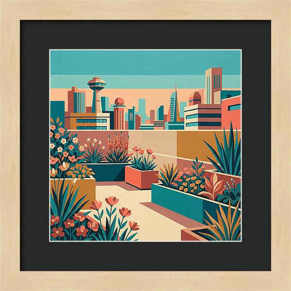 Rooftop Garden Oasis