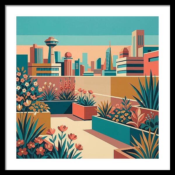 Rooftop Garden Oasis