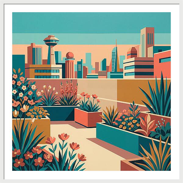 Rooftop Garden Oasis