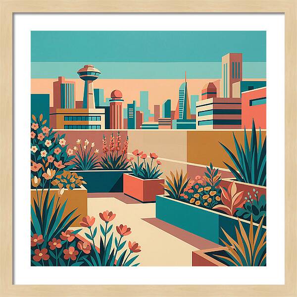 Rooftop Garden Oasis