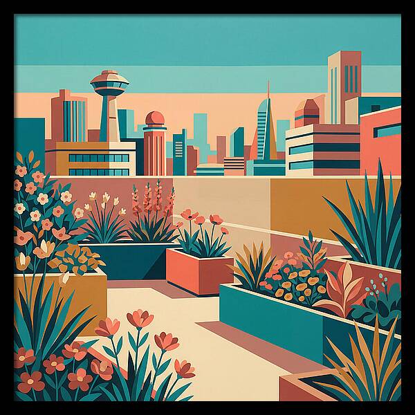 Rooftop Garden Oasis
