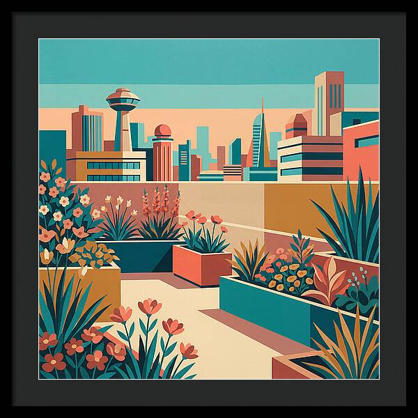 Rooftop Garden Oasis