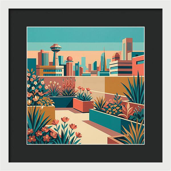 Rooftop Garden Oasis