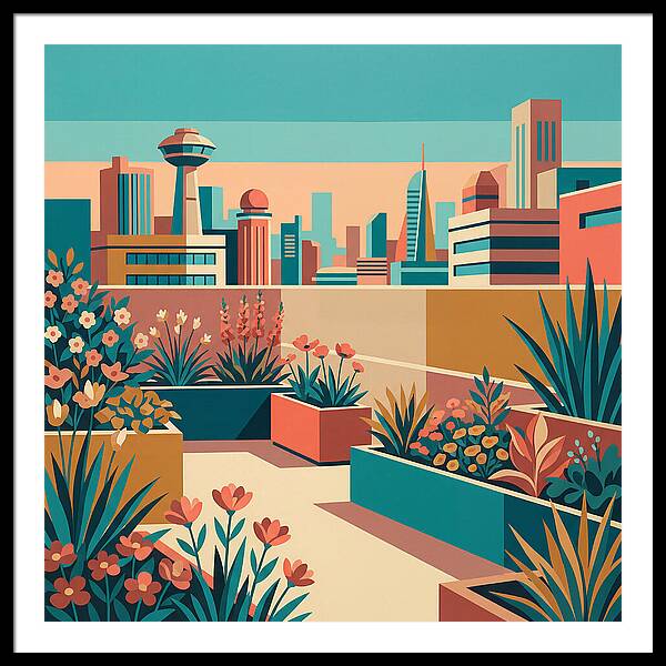 Rooftop Garden Oasis