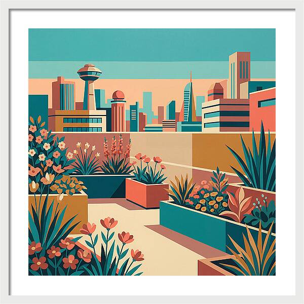 Rooftop Garden Oasis