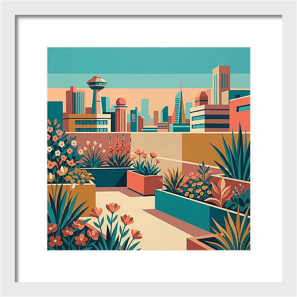Rooftop Garden Oasis