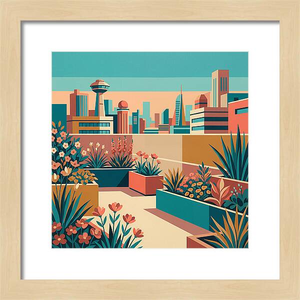 Rooftop Garden Oasis