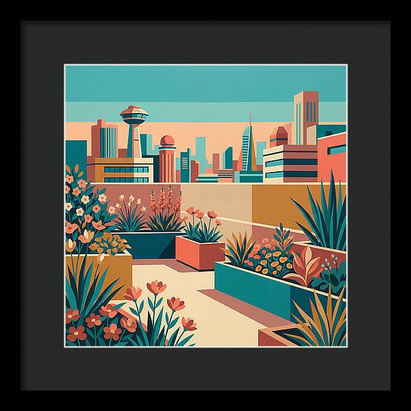 Rooftop Garden Oasis