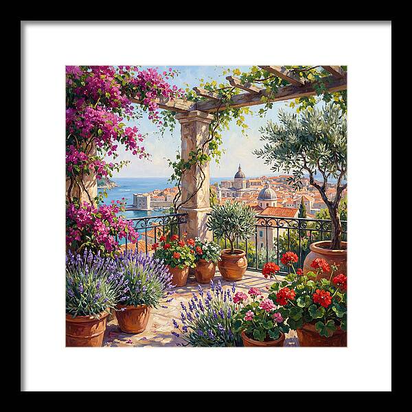 Rooftop Garden Serenity