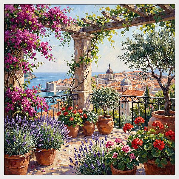 Rooftop Garden Serenity